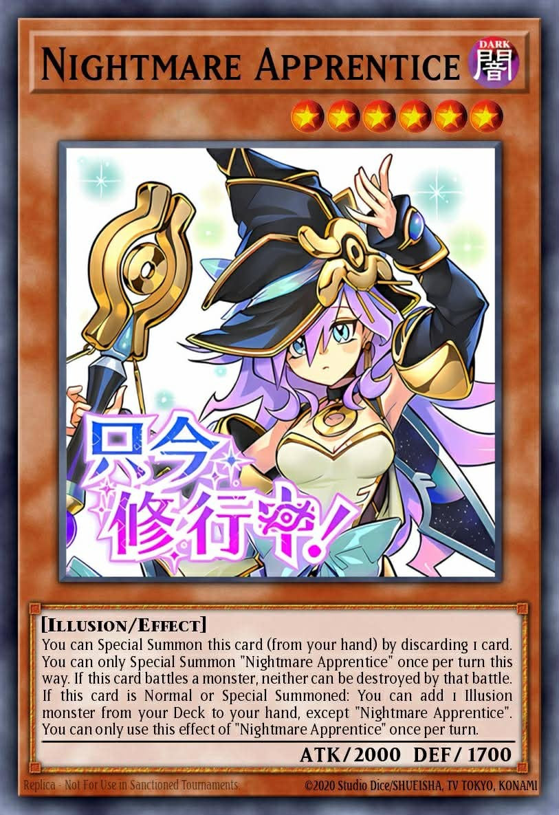 RA05-EN135 - Nightmare Apprentice - Starlight Rare - Rarity Collection 5 RA05-EN135 - Nightmare Apprentice - Starlight Rare - Rarity Collection 5