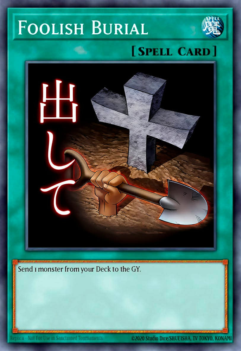 RA05-EN138 - Foolish Burial - Ultra Rare - Rarity Collection 5