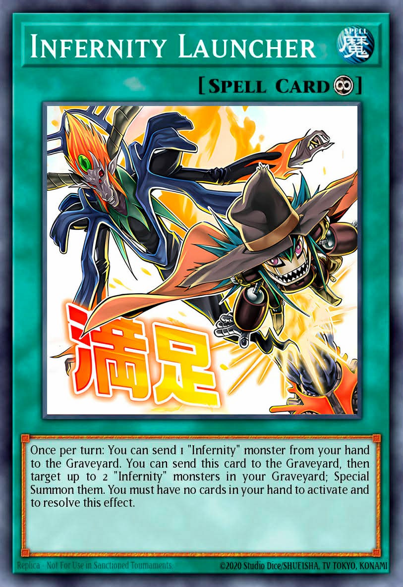 yugioh card launcher RA05-EN139 - Infernity Launcher - Ultra Rare