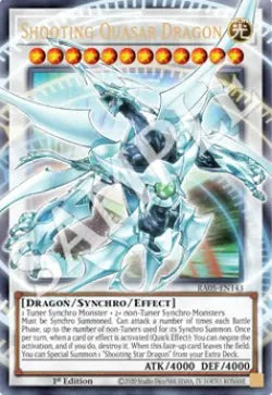 RA05-EN143 - Shooting Quasar Dragon (extended art) - Ultra Rare - Rarity Collection 5 RA05-EN143 - Shooting Quasar Dragon (extended art) - Ultra Rare - Rarity Collection 5