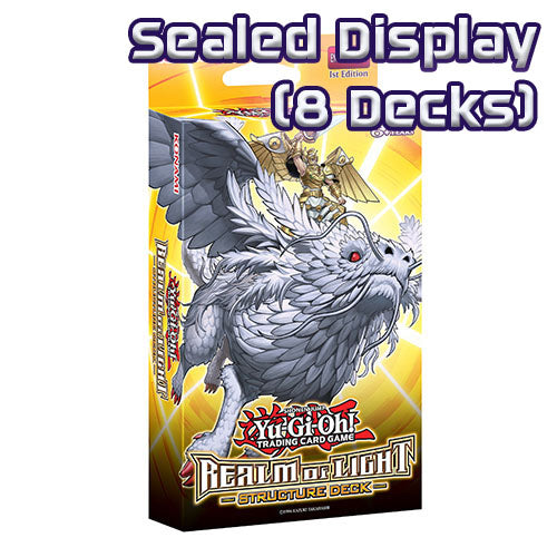 Yugioh Realm of Light Structure Deck - Unlimited Reprint - x8 - PRE-ORDER