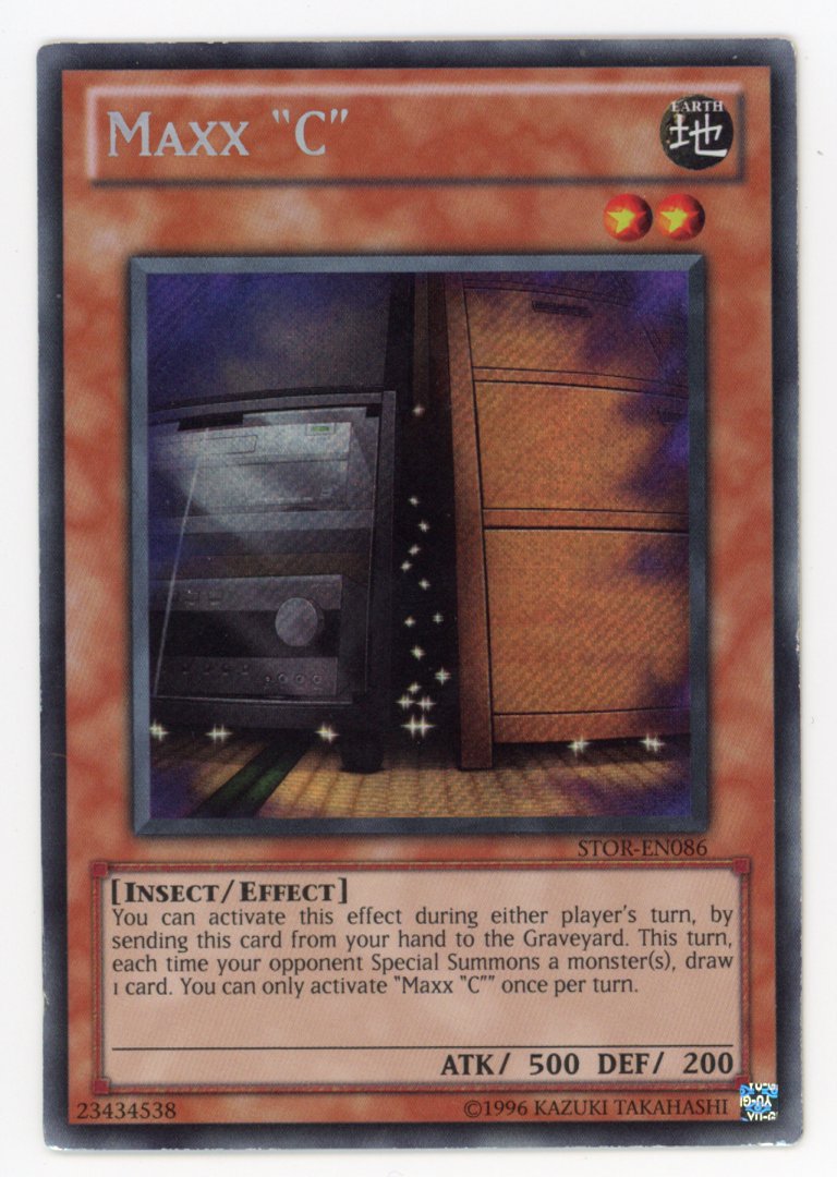 STOR-EN086 - Maxx "C" - Secret Rare - Storm of Ragnarok - LP