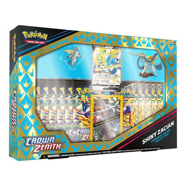 Pokemon Crown Zentih Shiny Zacian Premium Figure Collection