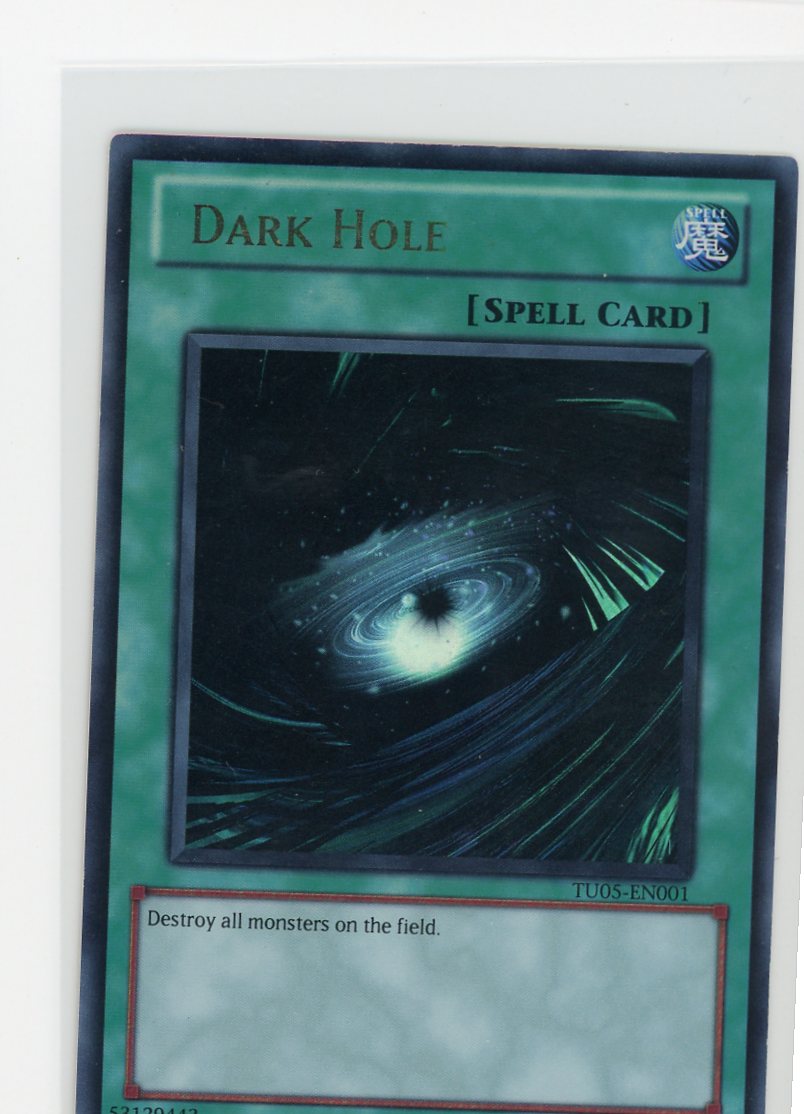 TU05-EN001 - Dark Hole - Super Rare - Spell Card - Turbo Pack Booster Five EX