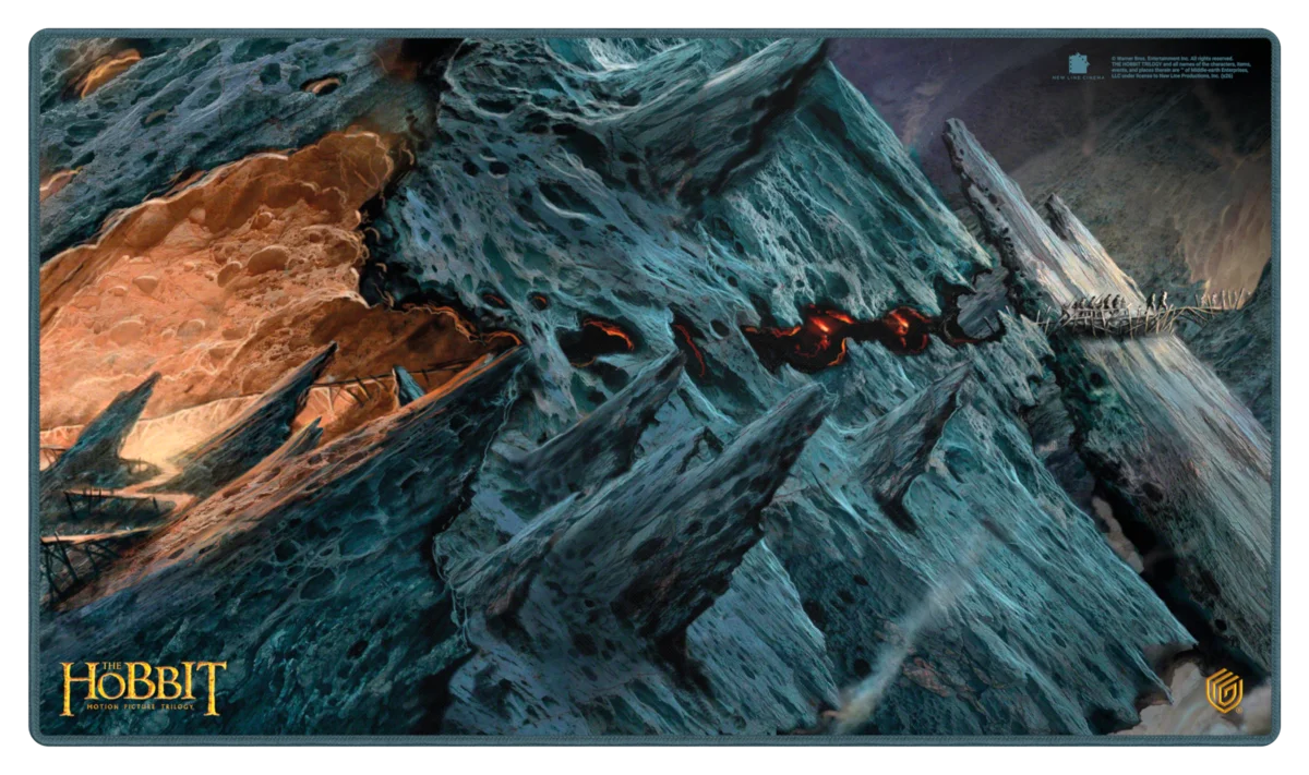 Ultimate Guard playmat The Hobbit Goblin Town detail