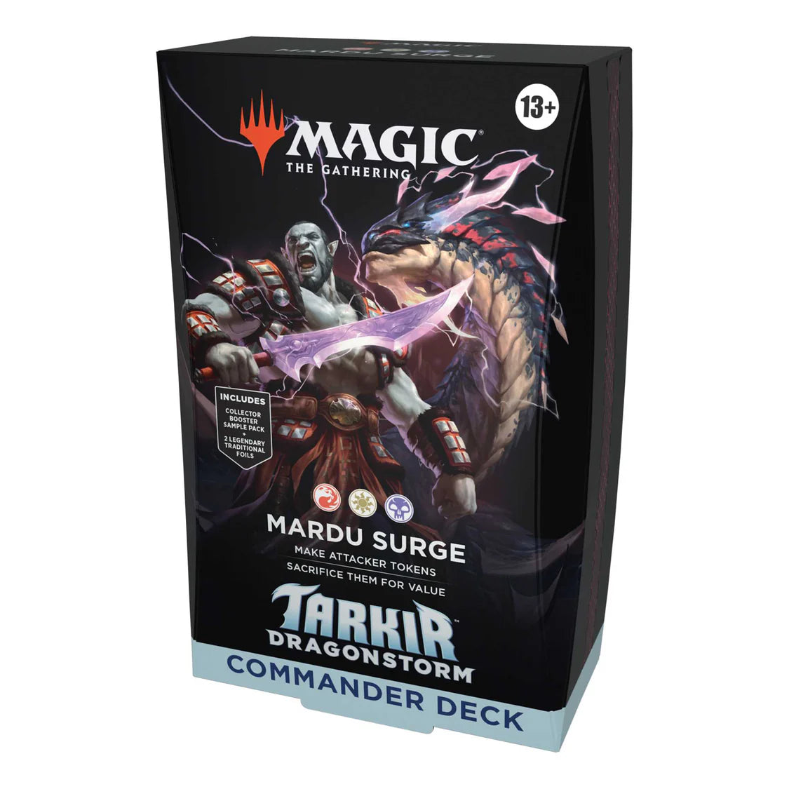 Magic the Gathering - Tarkir: Dragonstorm Mardu Surge Commander Deck P Magic the Gathering - Tarkir: Dragonstorm Mardu Surge Commander Deck P