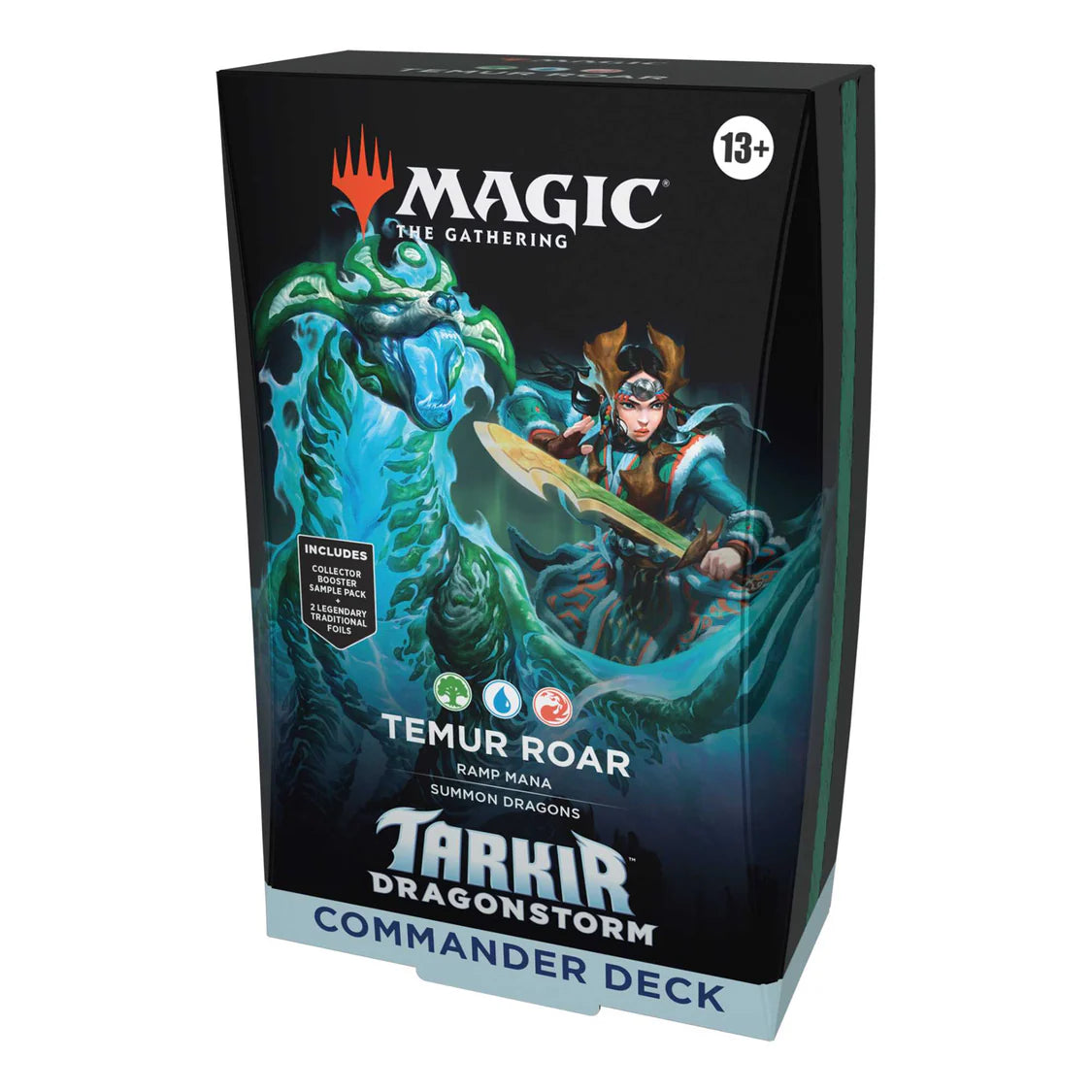 Magic the Gathering - Tarkir: Dragonstorm Temur Roar Commander Deck Pre-Order