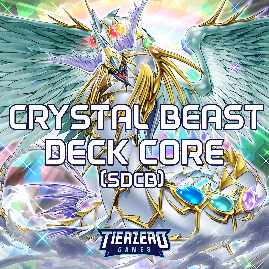 Yugioh SDCB Crystal Beast Deck Core 135 Cards Yugioh SDCB Crystal Beast Deck Core 135 Cards
