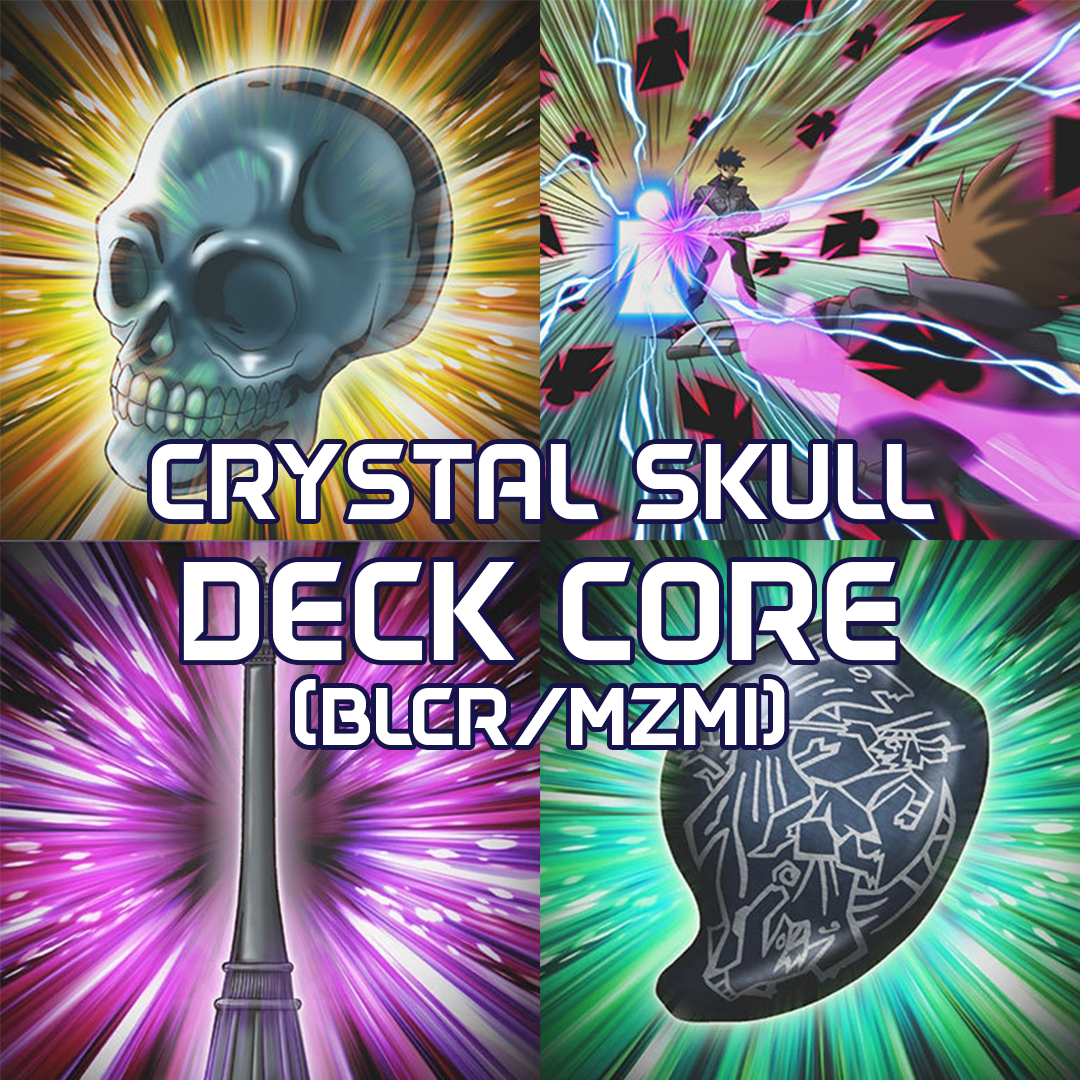 Yugioh MZMI BLCR Crystal Skull Deck Core 21 Cards