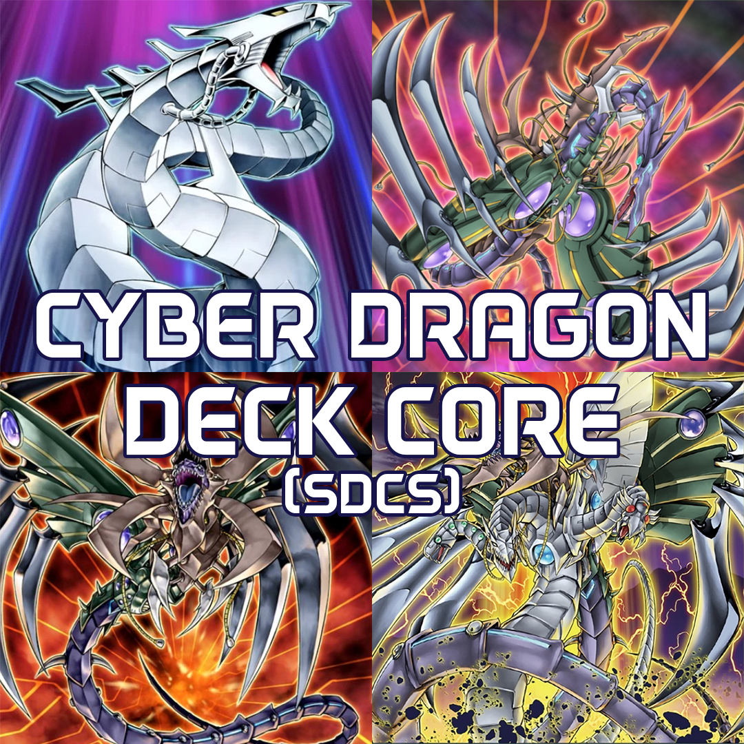 Yugioh SDCS Cyber Dragon Deck Core 46 Cards
