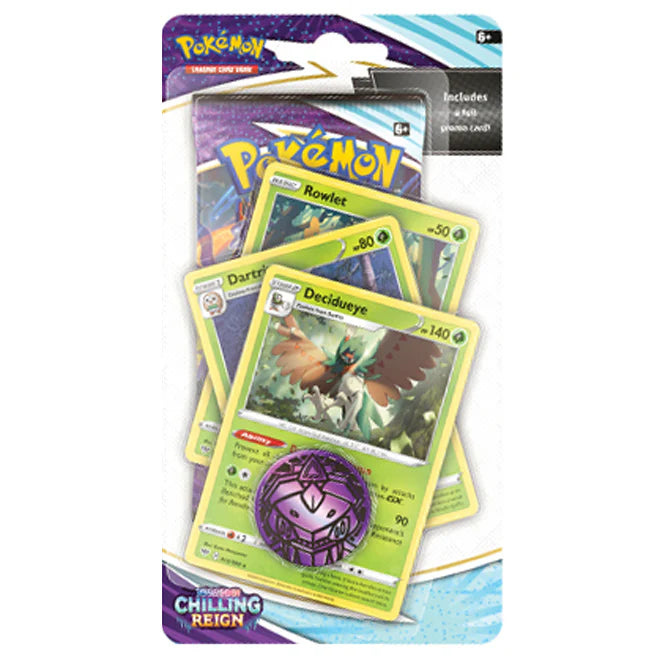 Pokemon Chilling Reign Premium Checklane Blister Decidueye