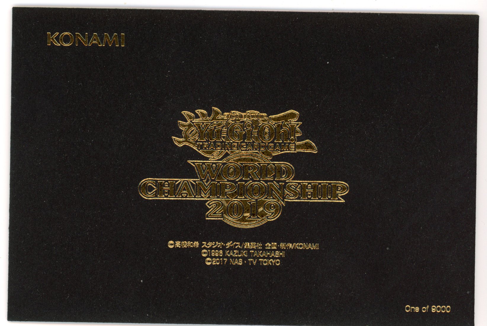 WCJPP World Championship 2019 Sealed Envelope - Promo Cards WCJPP World Championship 2019 Sealed Envelope - Promo Cards