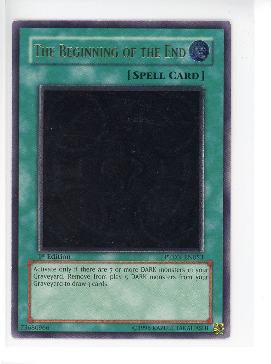 PTDN-EN053 - The Beginning of the End - Ultimate Rare - Phantom Darkness - 1st Edition - VLP
