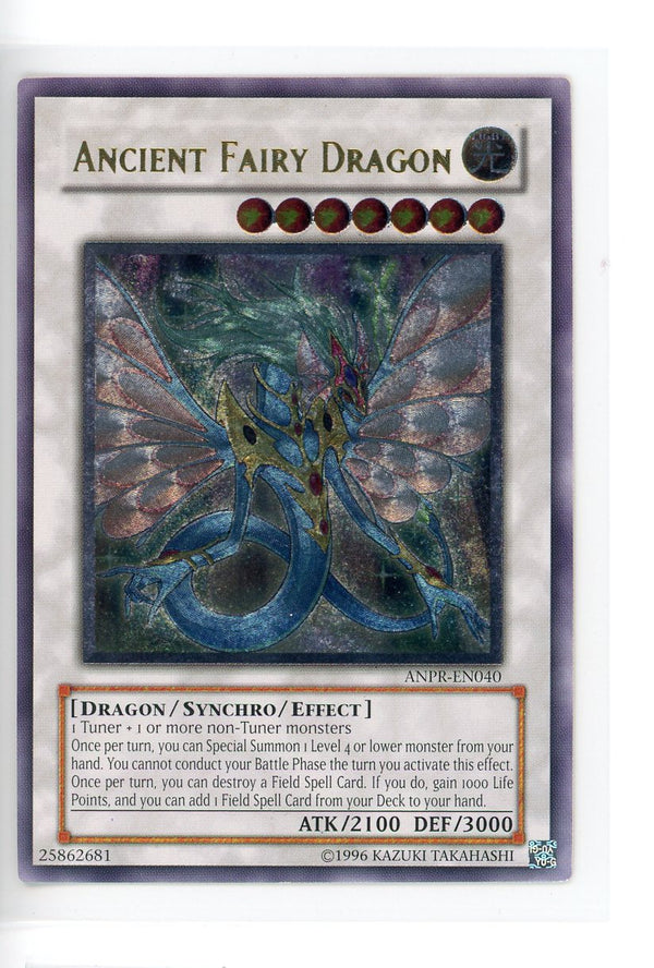 ANPR-EN040 - Ancient Fairy Dragon - Ultimate Rare - Synchro Monster - Ancient Prophecy VLP