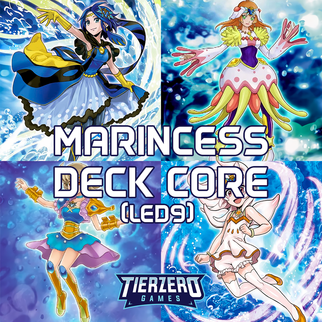 Yugioh LED9 Marincess Low Rarity Deck Core 39 Cards