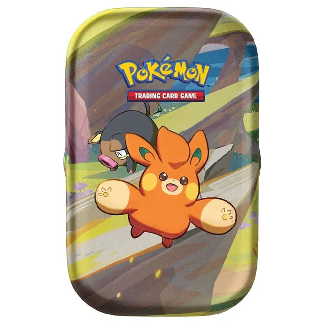 Pokemon Paldea Friends Mini Tin Fuecoco & Smoliv Pokemon Paldea Friends Mini Tin Fuecoco & Smoliv