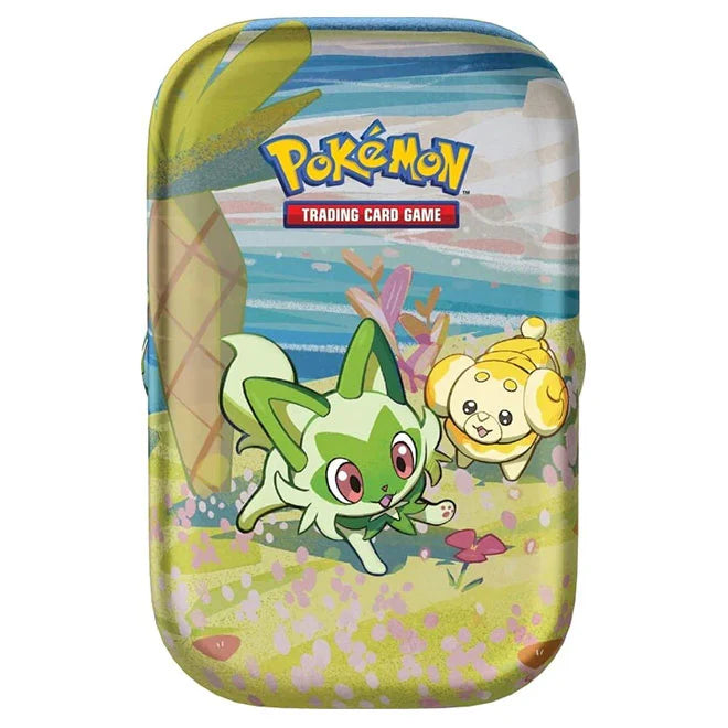 Pokemon Paldea Friends Mini Tin Sprigatito & Fidough