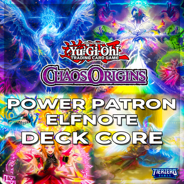 Yugioh - Power Patron Elfnote Deck Core CORI - Chaos Origins - 18 Cards