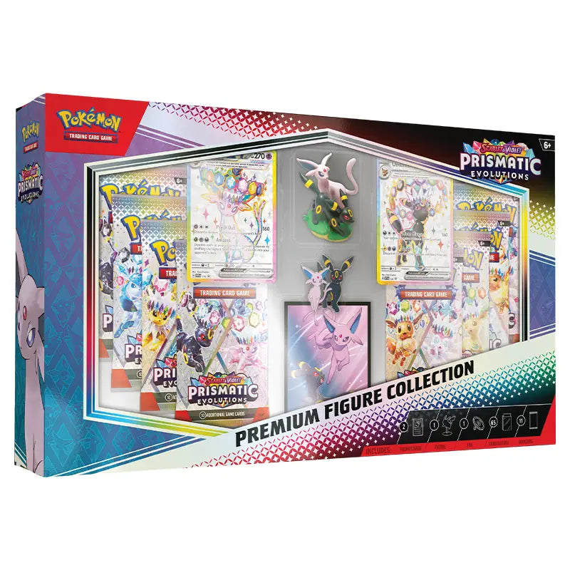 Pokemon Scarlet & Violet 8.5 Prismatic Evolutions Premium Figure Colle
