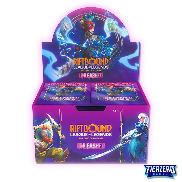 legends sealed booster box Riftbound Unleashed Booster Box Sealed- Set 3 League of Legends TCG