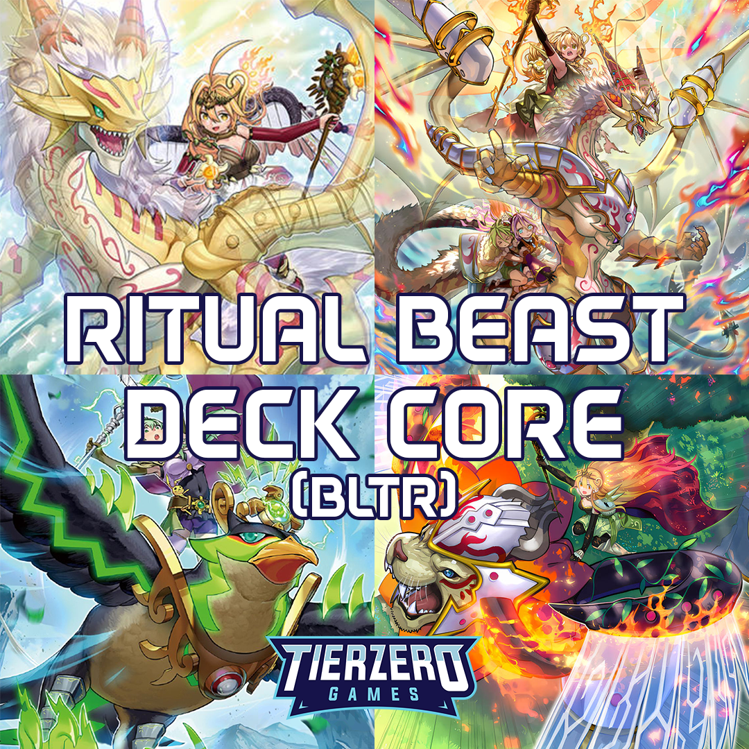 Yugioh BLTR Ritual Beast Deck Core 27 Cards