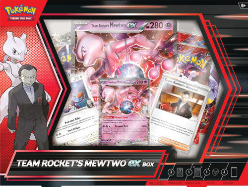 Pokemon Team Rockets Mewtwo Ex Collection Box