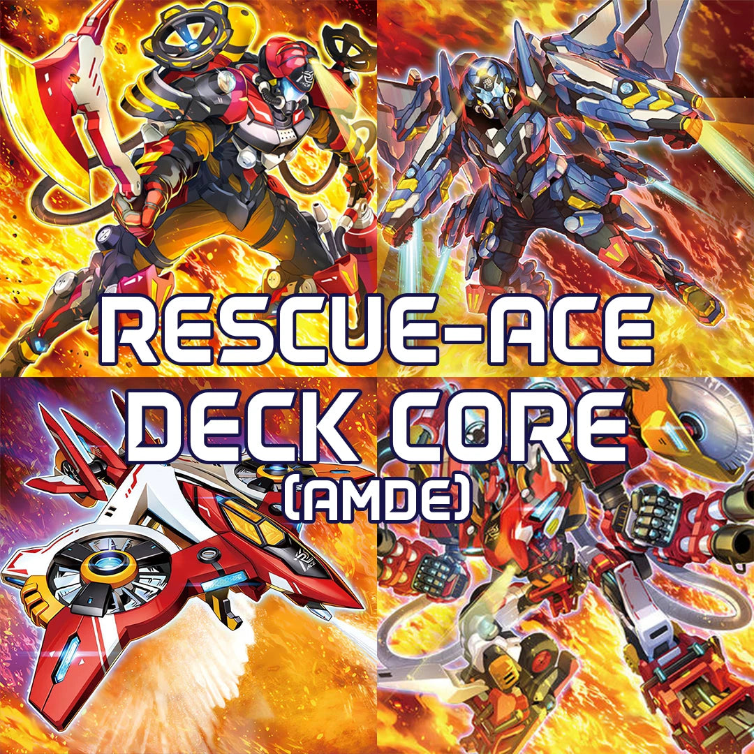 Yugioh AMDE Rescue-ACE Low Rarity Deck Core 24 Cards