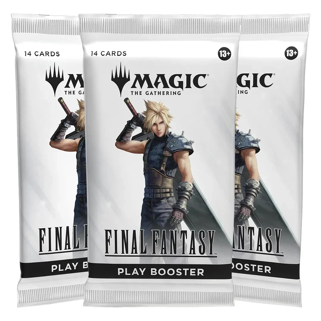 Magic the Gathering - Final Fantasy Play Booster Pack 3x Sealed
