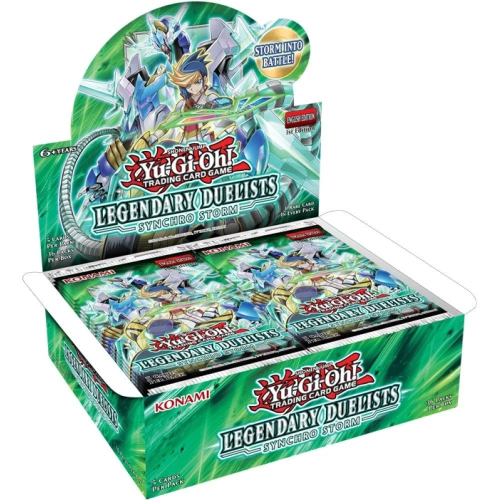 Yugioh Legendary Duelists 8 Synchro Storm Booster Box
