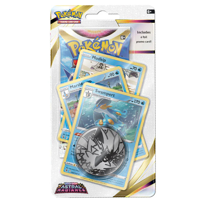 Pokemon Astral Radiance Premium Checklane Blister Swampert