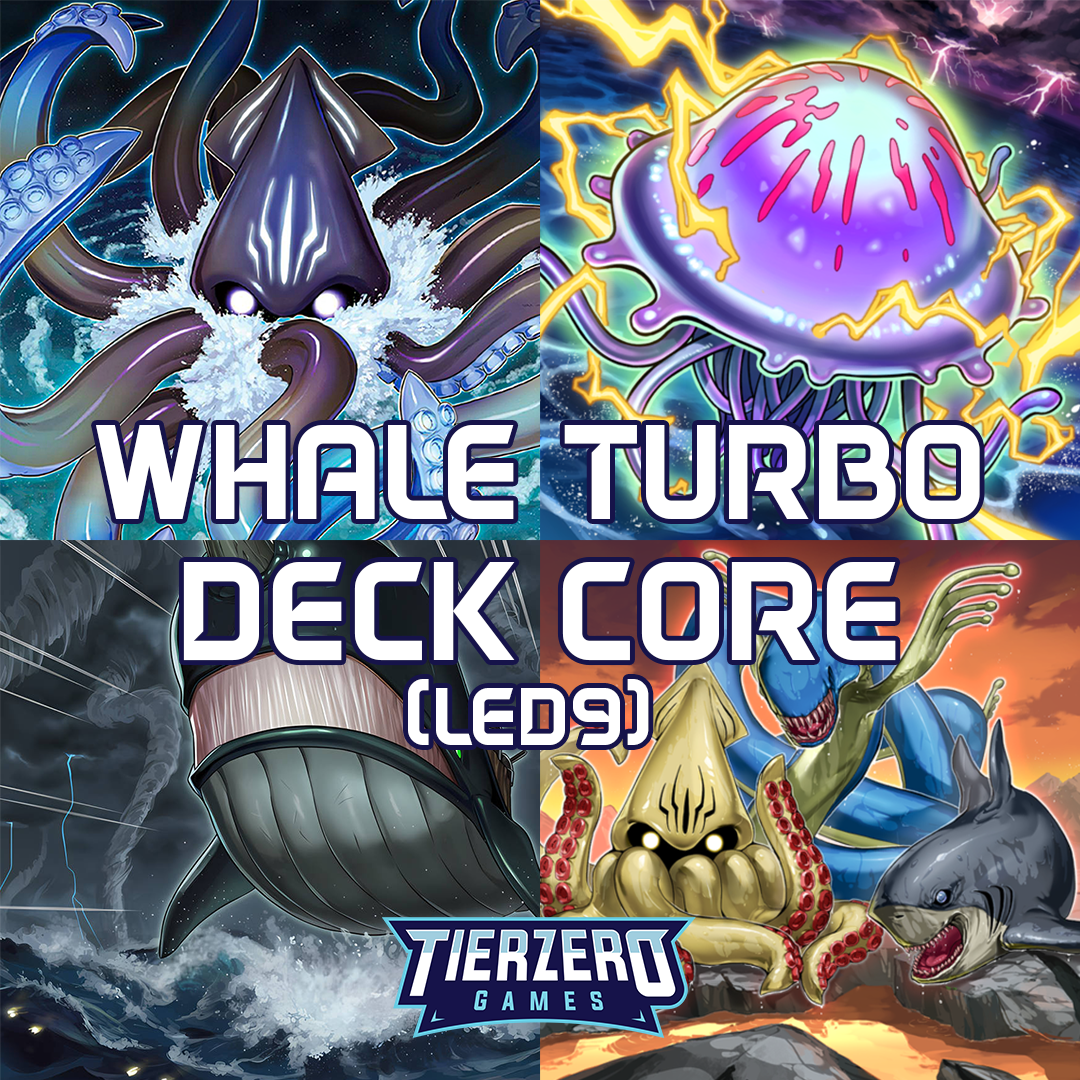 Yugioh LED9 Legendary Fisherman Citadel Whale Deck Core 42 Cards