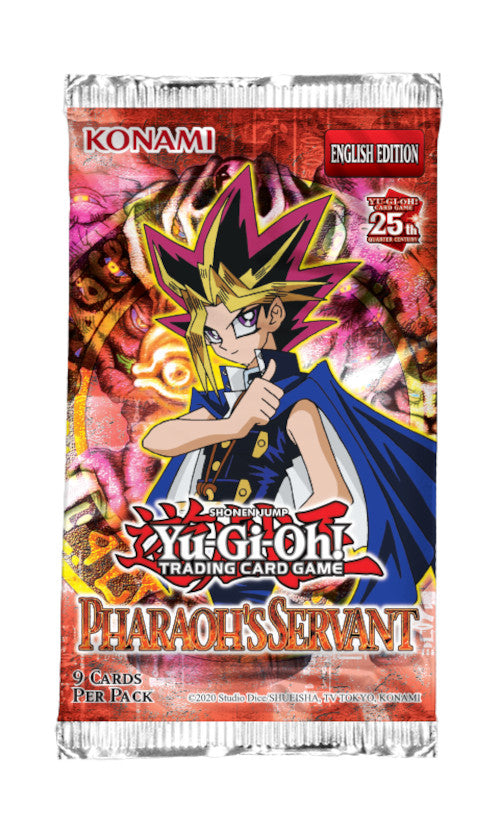 Yugioh Pharaohs Servant Booster Pack x1 Sealed 25th Anniversary