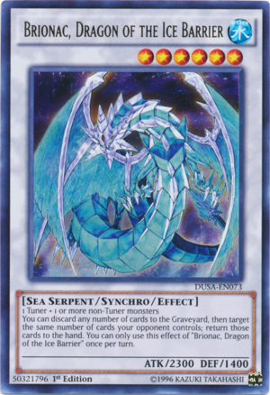 DUSA-EN073 - Brionac, Dragon of the Ice Barrier - Ultra Rare