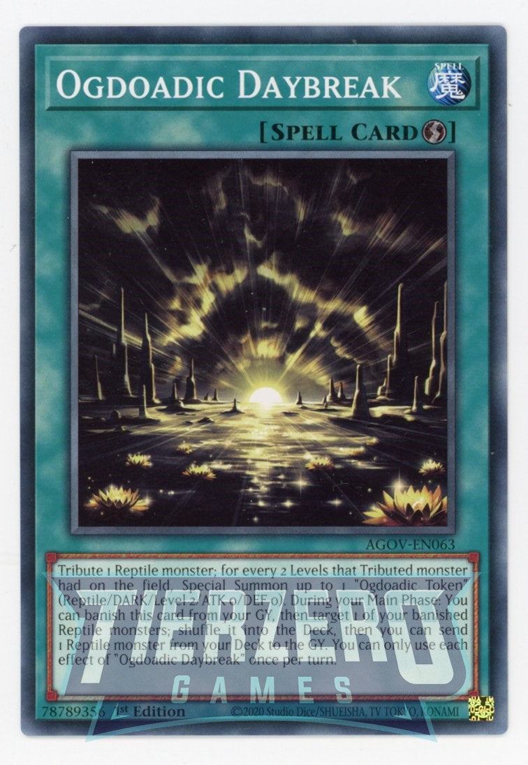 AGOV-EN063 - Ogdoadic Daybreak - Common - Quick-Play Spell - Age of Ov AGOV-EN063 - Ogdoadic Daybreak - Common - Quick-Play Spell - Age of Ov