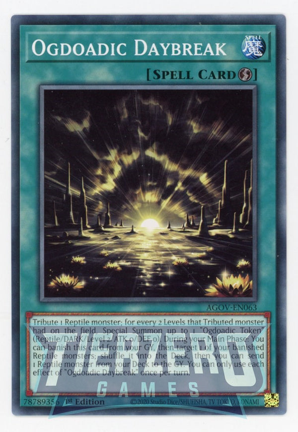 AGOV-EN063 - Ogdoadic Daybreak - Common - Quick-Play Spell - Age of Overlord