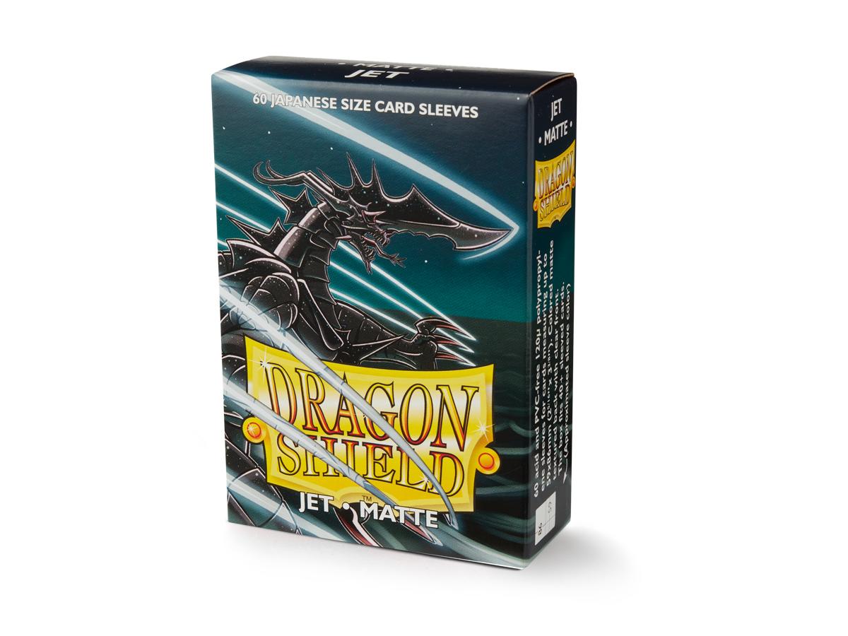 Dragon Shield 60 Jet Matte Small Sleeves
