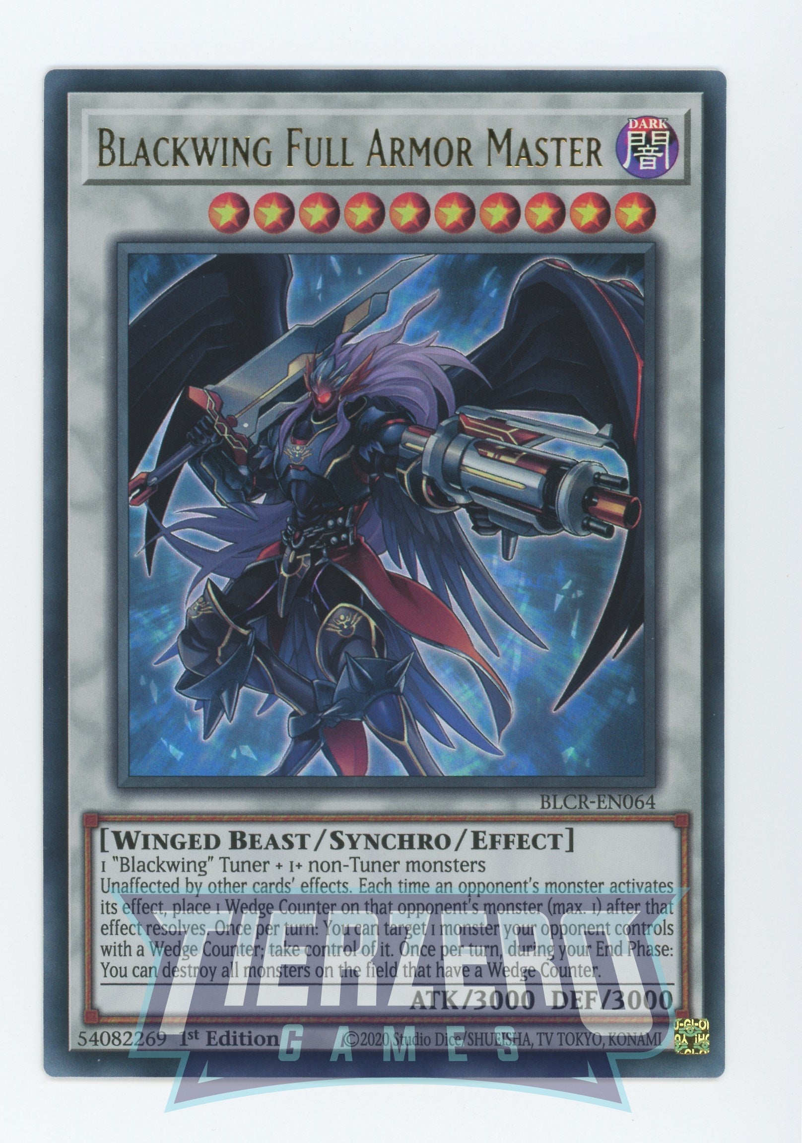 all blackwing synchro monsters BLCR-EN064 - Blackwing Full Armor Master - Ultra Rare