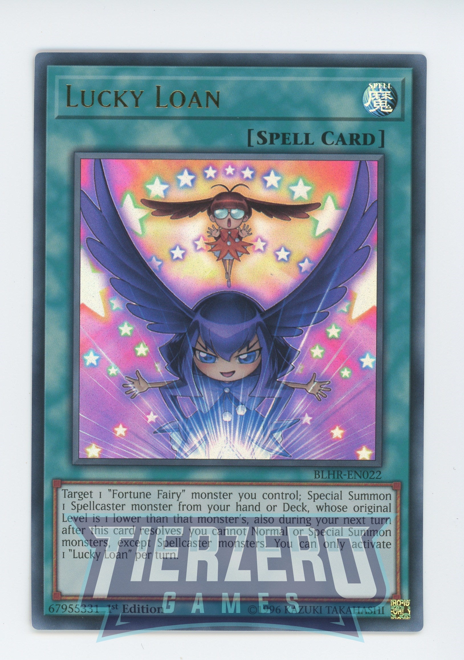 luck based deck yugioh Yugioh BLHR-EN022 - Lucky Loan - Ultra Rare - Normal Spell