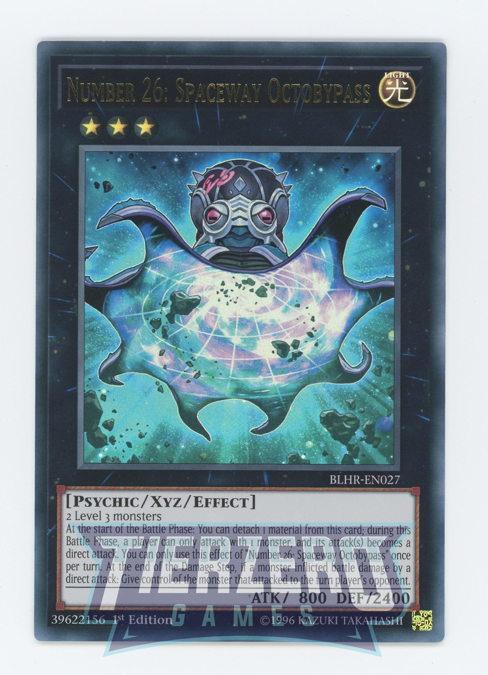 yugioh zexal monster cards Yugioh BLHR-EN027 - Number 26: Spaceway Octobypass - Ultra Rare