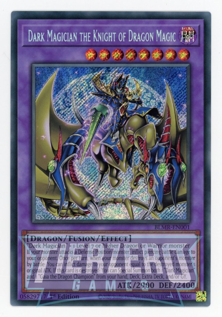 fusion monsters with dark magician BLMR-EN001 - Dark Magician the Knight of Dragon Magic
