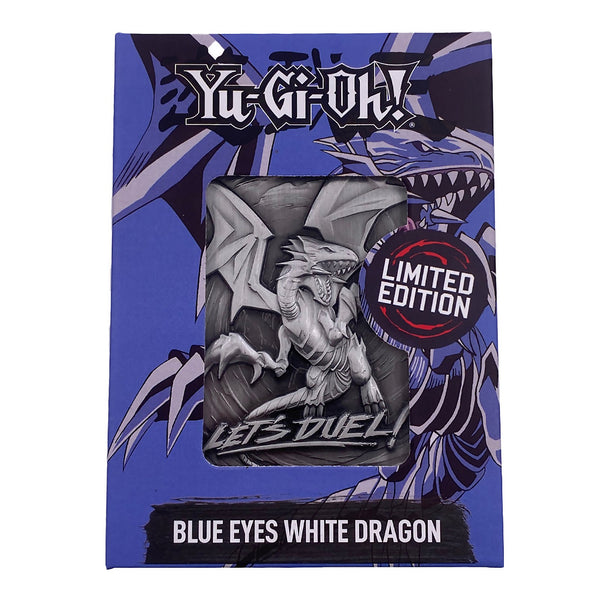 Yugioh Blue Eyes White Dragon Limited Edition Metal Card