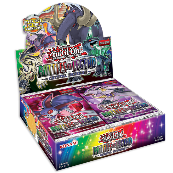 Yugioh Battles of Legend Crystal Revenge Booster Box x1
