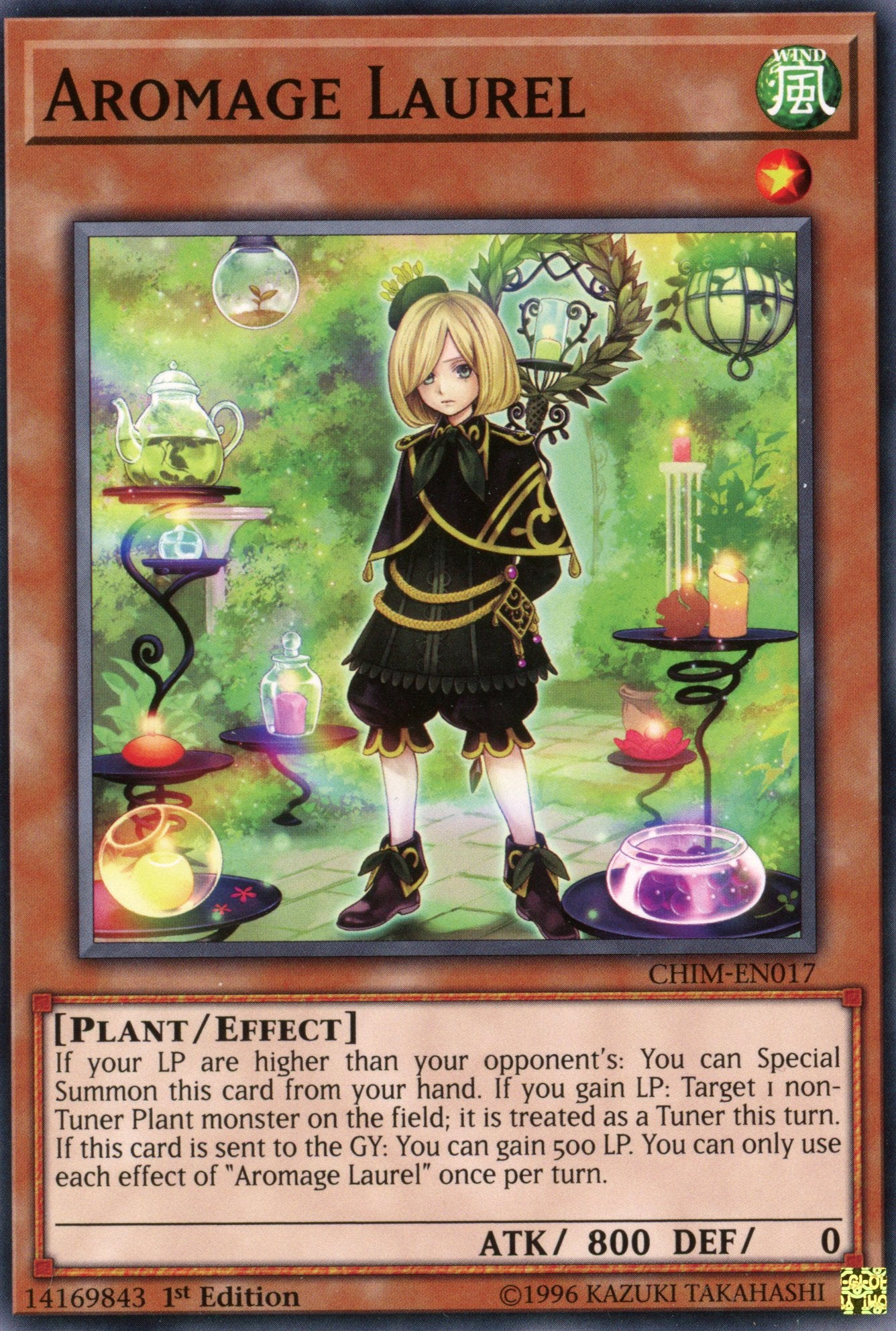 CHIM-EN017 - Aromage Laurel - Common - Chaos Impact - 1st Edition