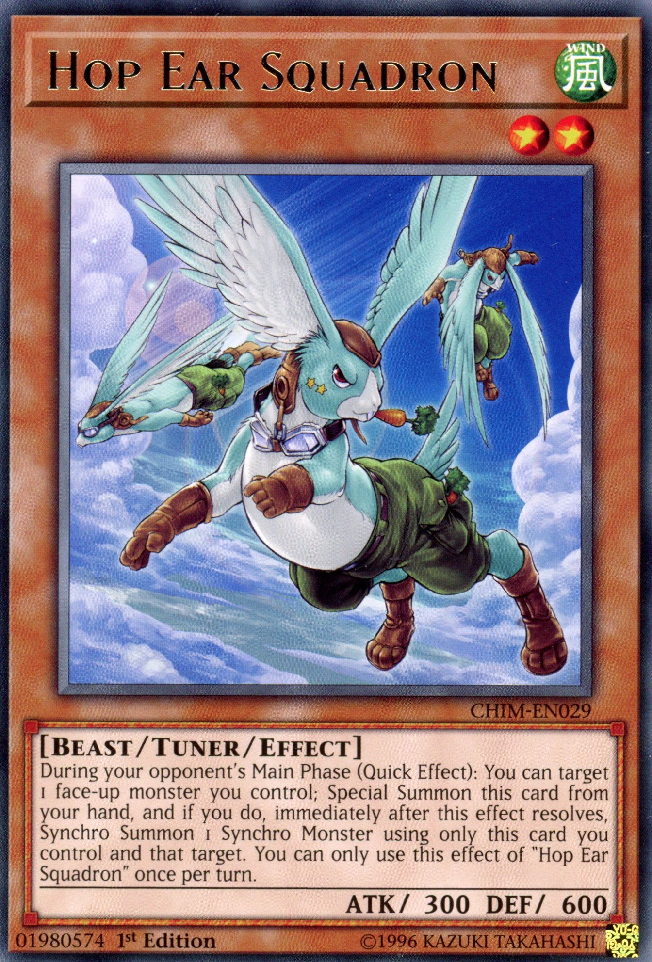 CHIM-EN029 - Hop Ear Squadron - Rare - Chaos Impact - 1st Edition
