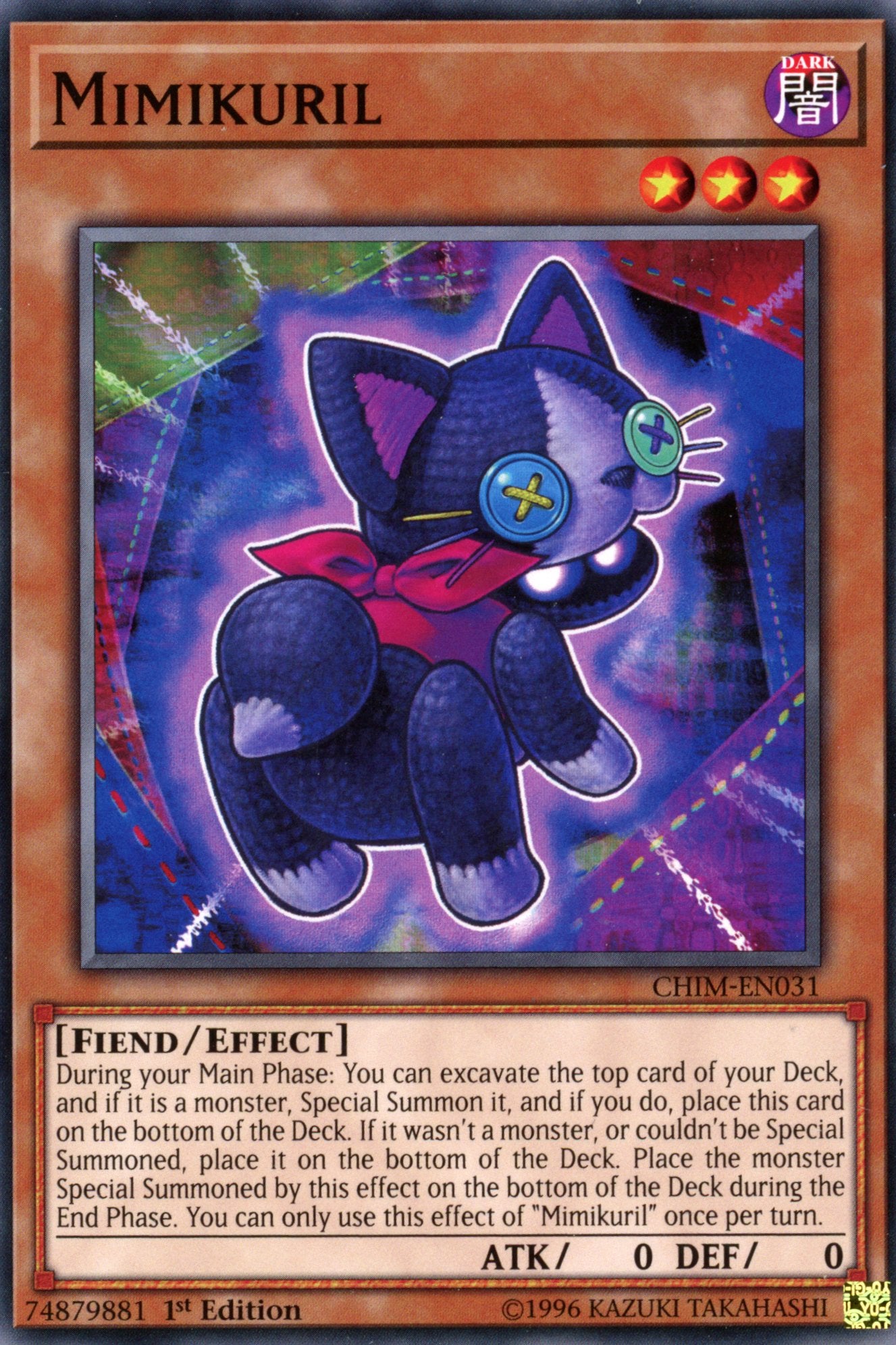 CHIM-EN031 - Mimikuril - Common - Chaos Impact - 1st Edition