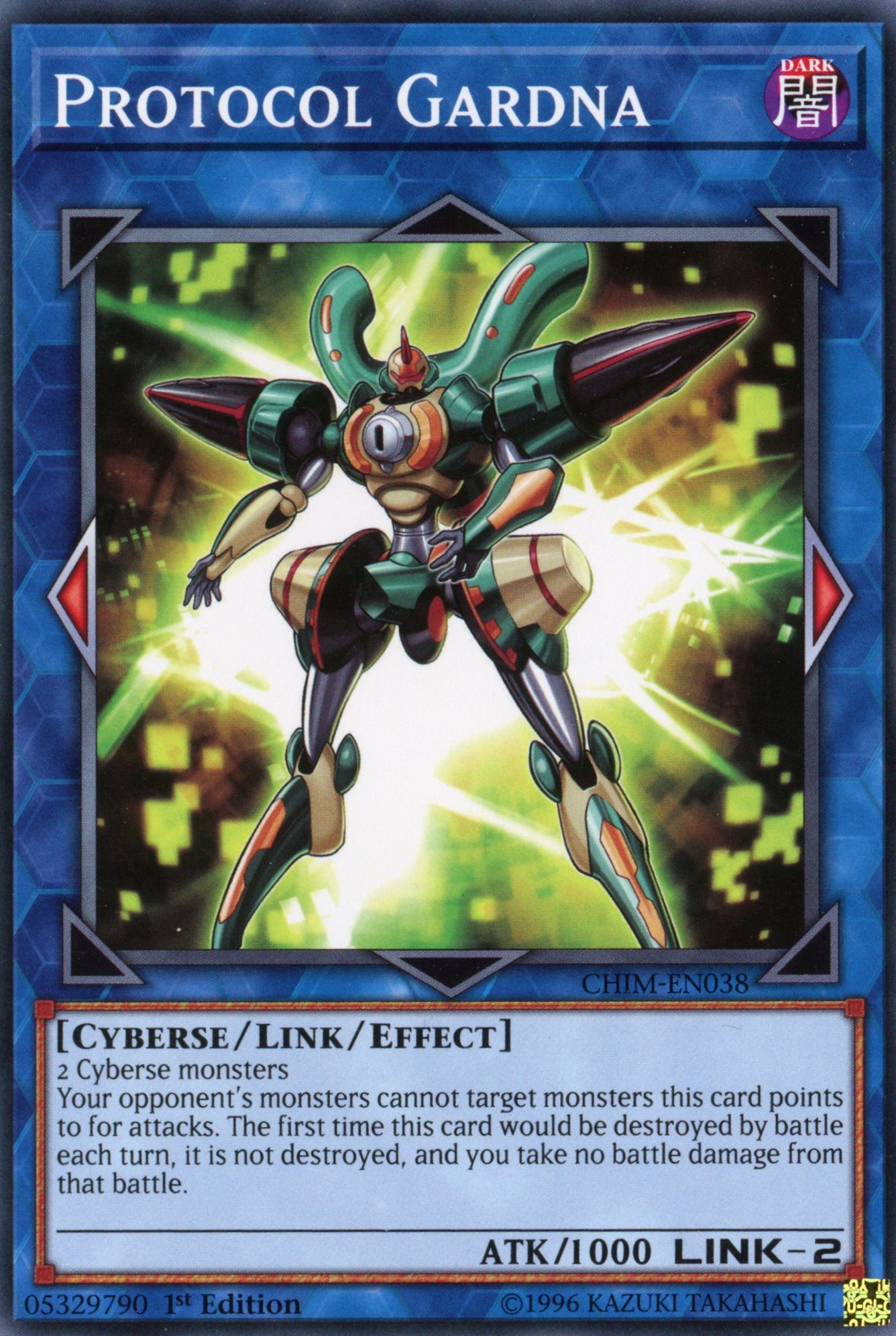 CHIM-EN038 - Protocol Gardna - Common - Chaos Impact - 1st Edition