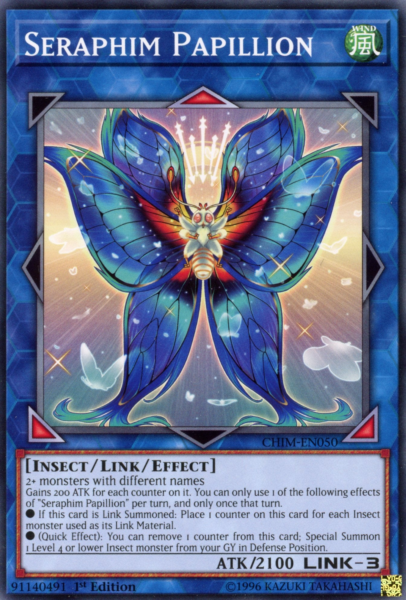 CHIM-EN050 - Seraphim Papillion - Common - Chaos Impact - 1st Edition