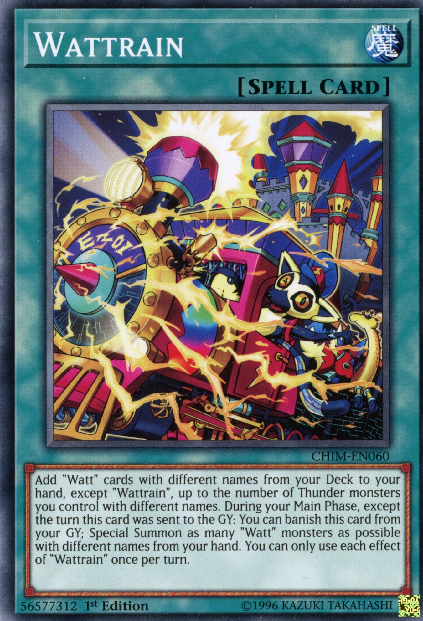 CHIM-EN060 - Wattrain - Common - Chaos Impact - 1st Edition
