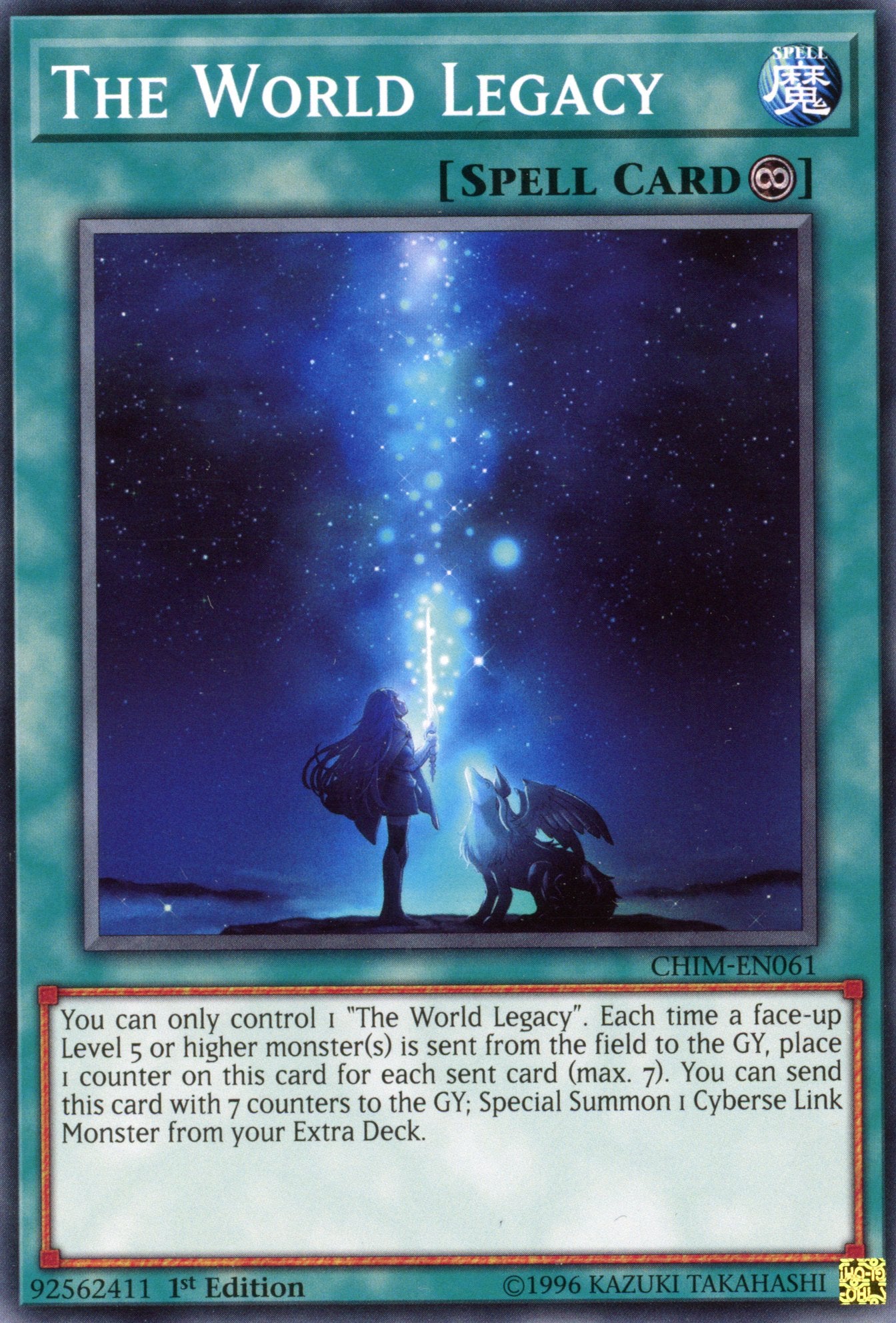 CHIM-EN061 - The World Legacy - Common - Chaos Impact - 1st Edition