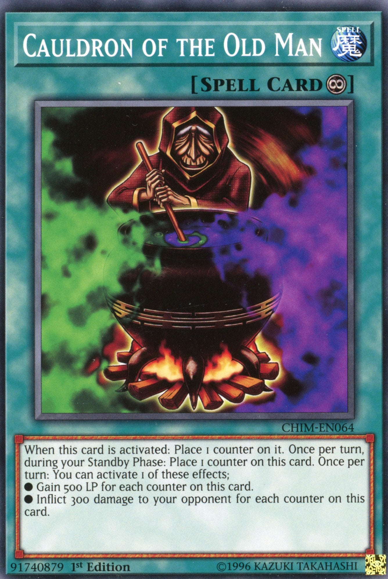 CHIM-EN064 - Cauldron of the Old Man - Common - Chaos Impact - 1st Edition